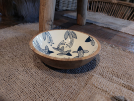 Houten schaaltje