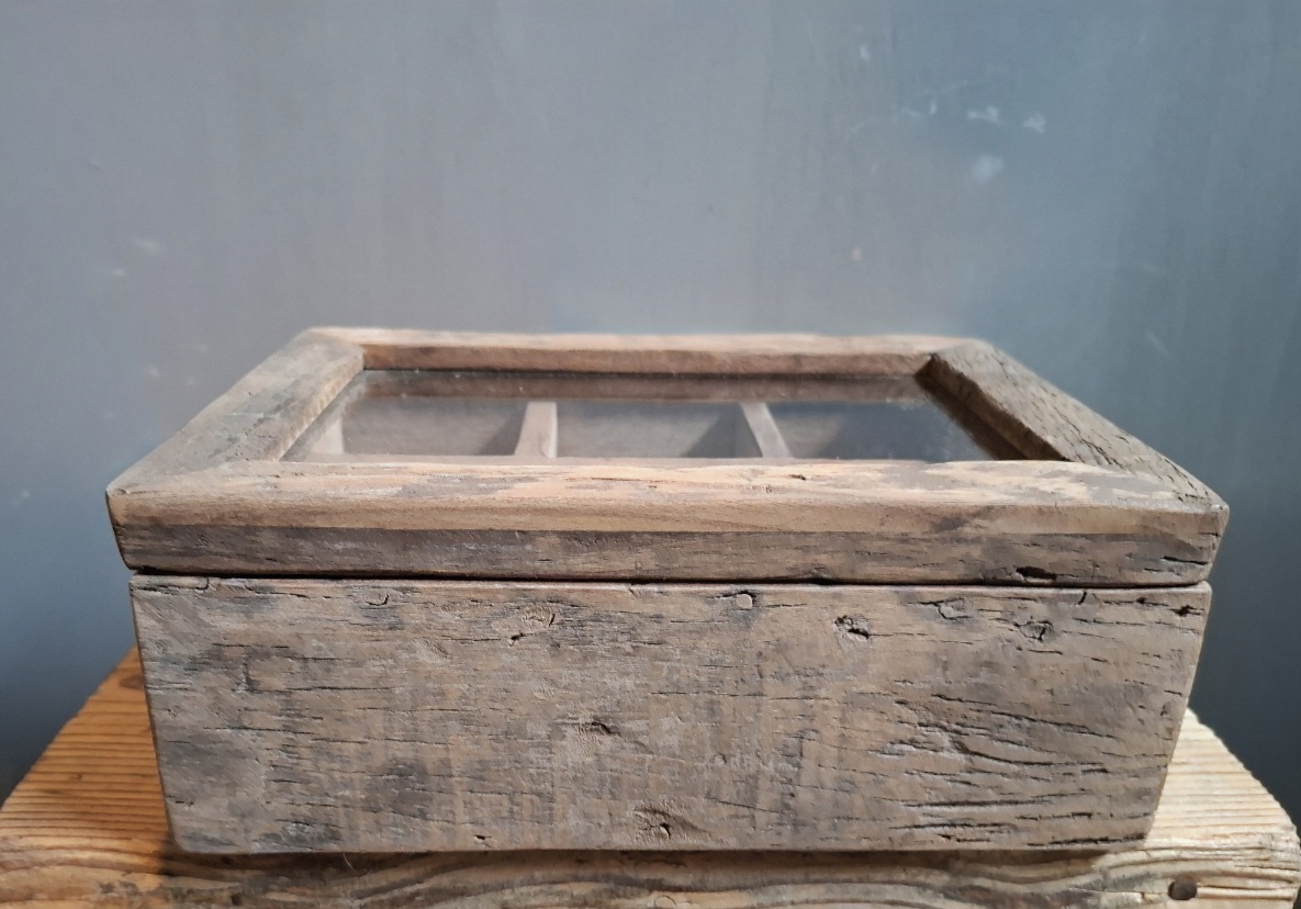 Teabox hout