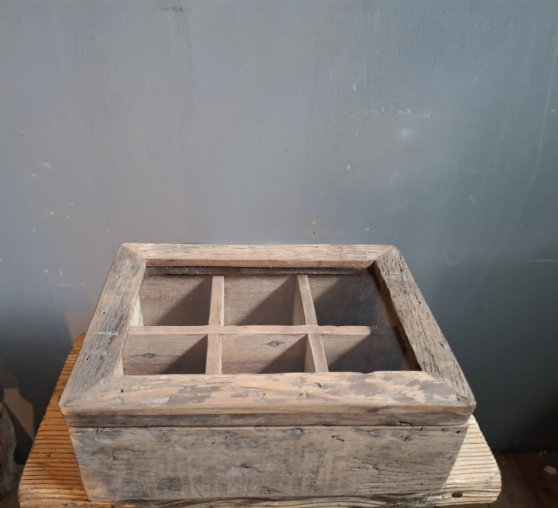 Teabox hout
