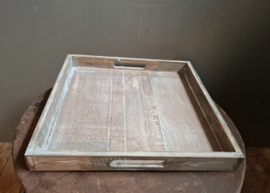 Houten dienblad
