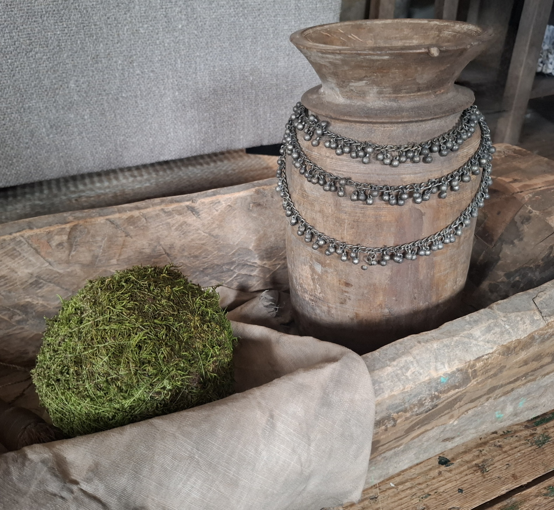 Nepal pot met ketting