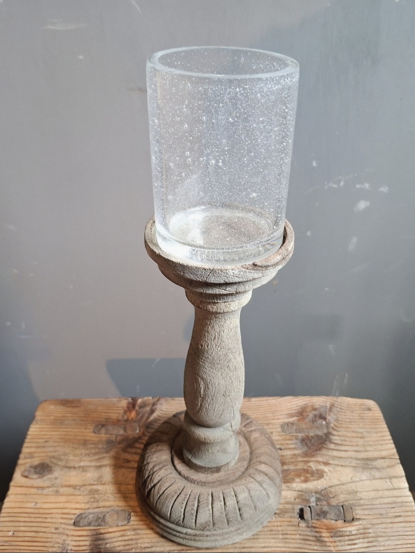 Kandelaar incl glas S