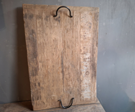 Oud houten dienblad
