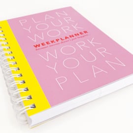 Planner  Plan your work (pink)