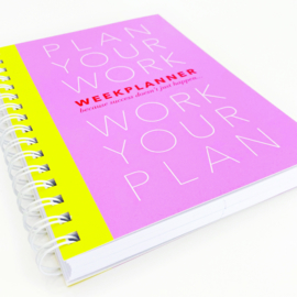 Planner  Plan your work (pink)