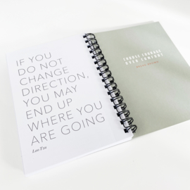 Planner 'Plan Your Work Leopard'