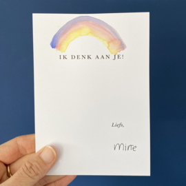 20 KAARTEN "Ik denk aan je!"