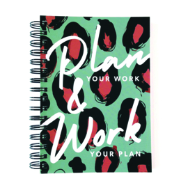 A5 Planner Leopard