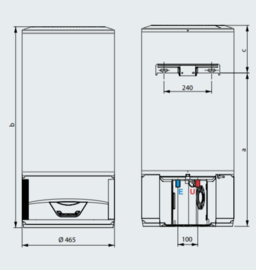 Ariston Lydos Hybrid WIFI 100C