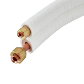 Set koelleidingen 5m Aircotube 1/4" - 3/8"