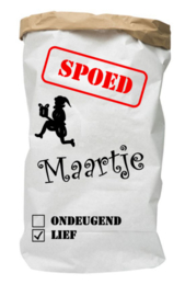 Paperbag sint met naam