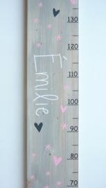 Groeimeter uniek cadeau van geboortekaartje
