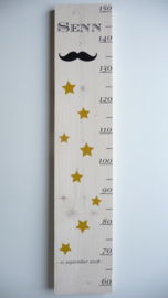 Kraamkado geboortekaartje groeimeter
