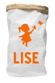 Paperbag van geboortekaartje Lise uniek kraamkado