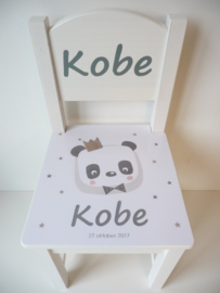 gepersonaliseerd kraamcadeau geboortestoeltje met geboortekaartje Kobe