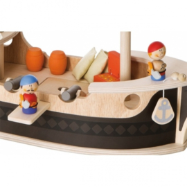 Houten piratenschip