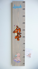 Groeimeter  van geboortekaartje en eigen inbreng