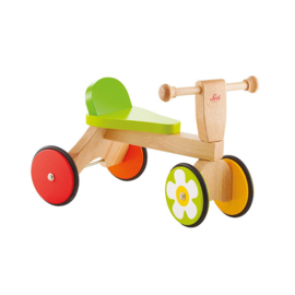 Houten loopfiets baby buggy