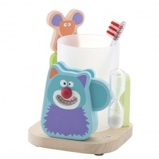 Houten tandenpoets timer gang