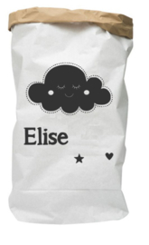 Paperbag van geboortekaartje Elise leuk kraamkado