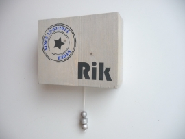 Muziekdoosje met naam stempel