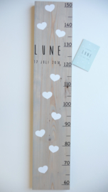 Geboortekaartje cadeau groeimeter