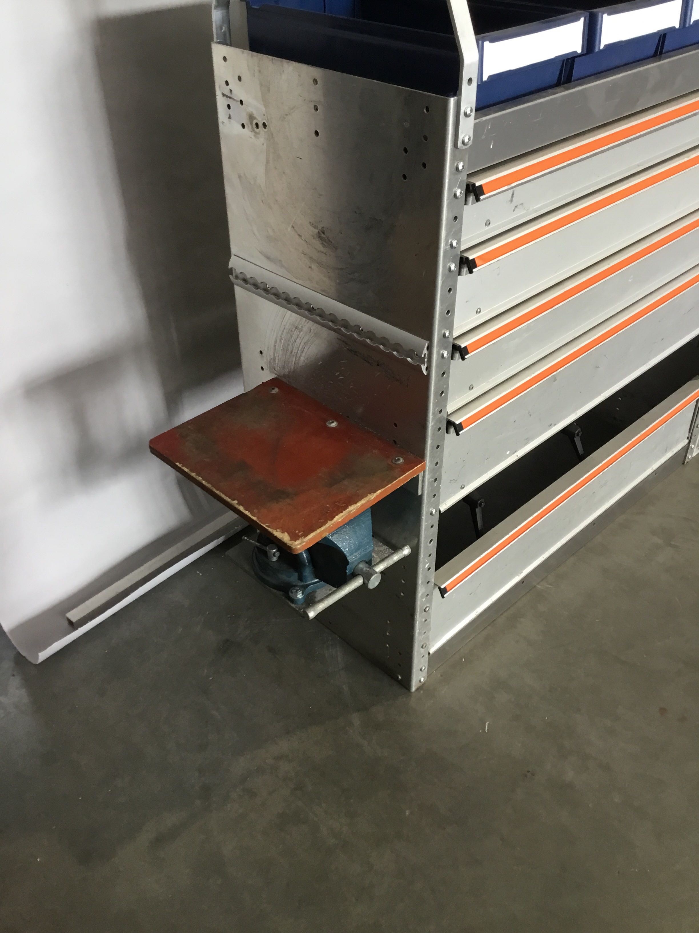 Aluminium bedrijfswagen inrichting GK-019