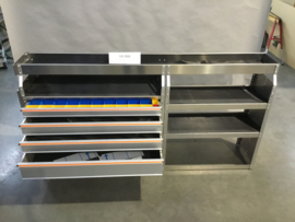 Aluminium Finnerup bedrijfswagen inrichting GK-068