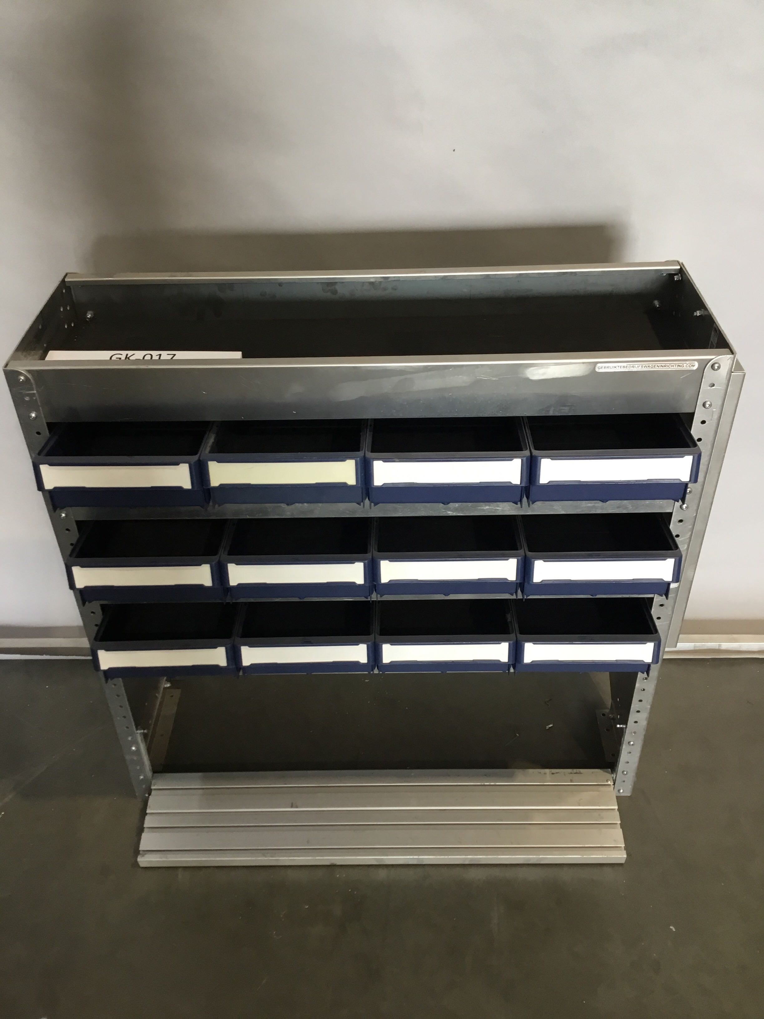 Aluminium bedrijfswagen inrichting GK-017