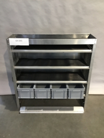 Aluminium Aluca bedrijfswagen inrichting GK-045