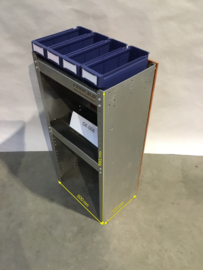 Aluminium Finnerup bedrijfswagen inrichting GK-066