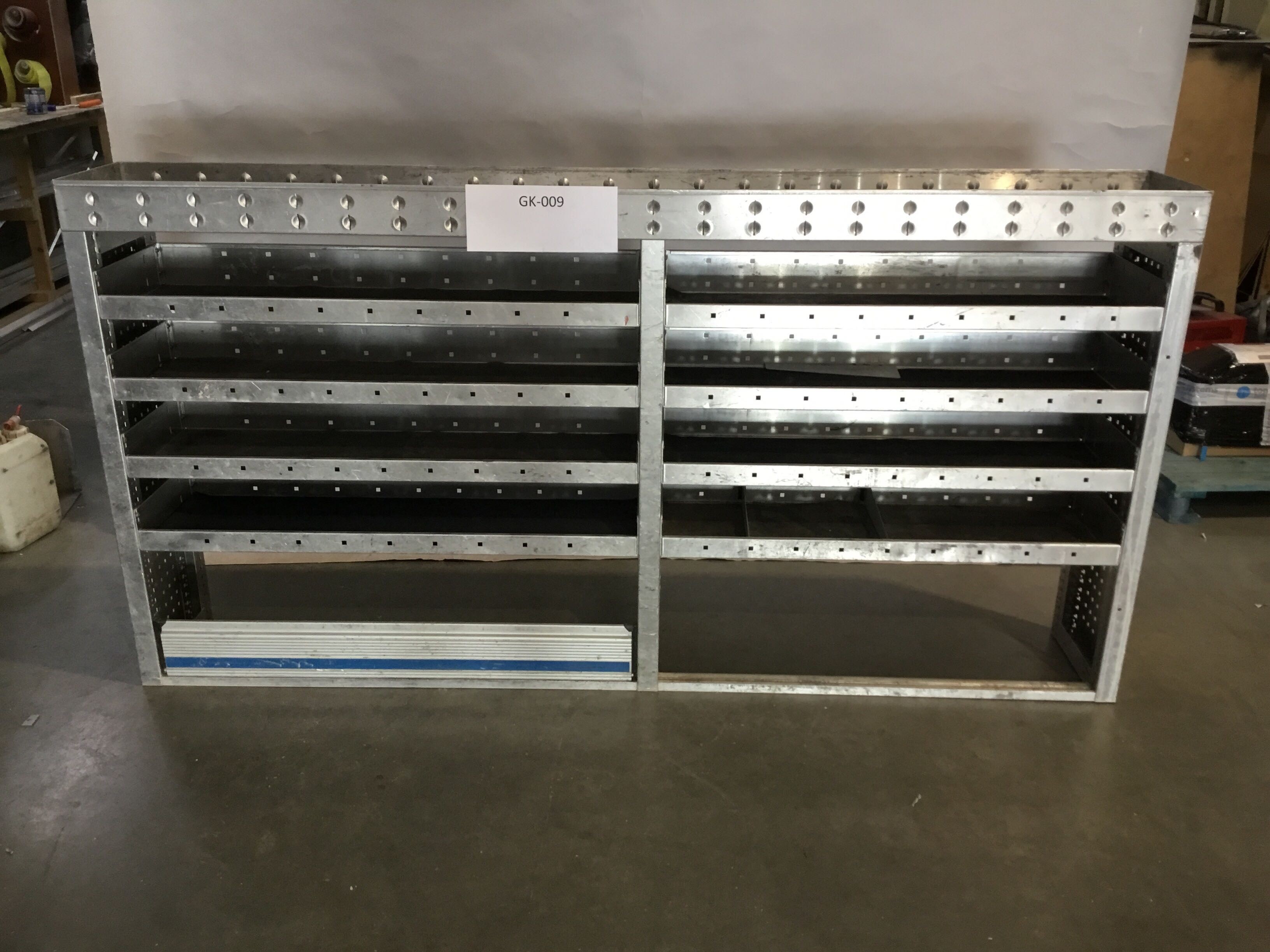 Aluminium bedrijfswagen inrichting GK-009