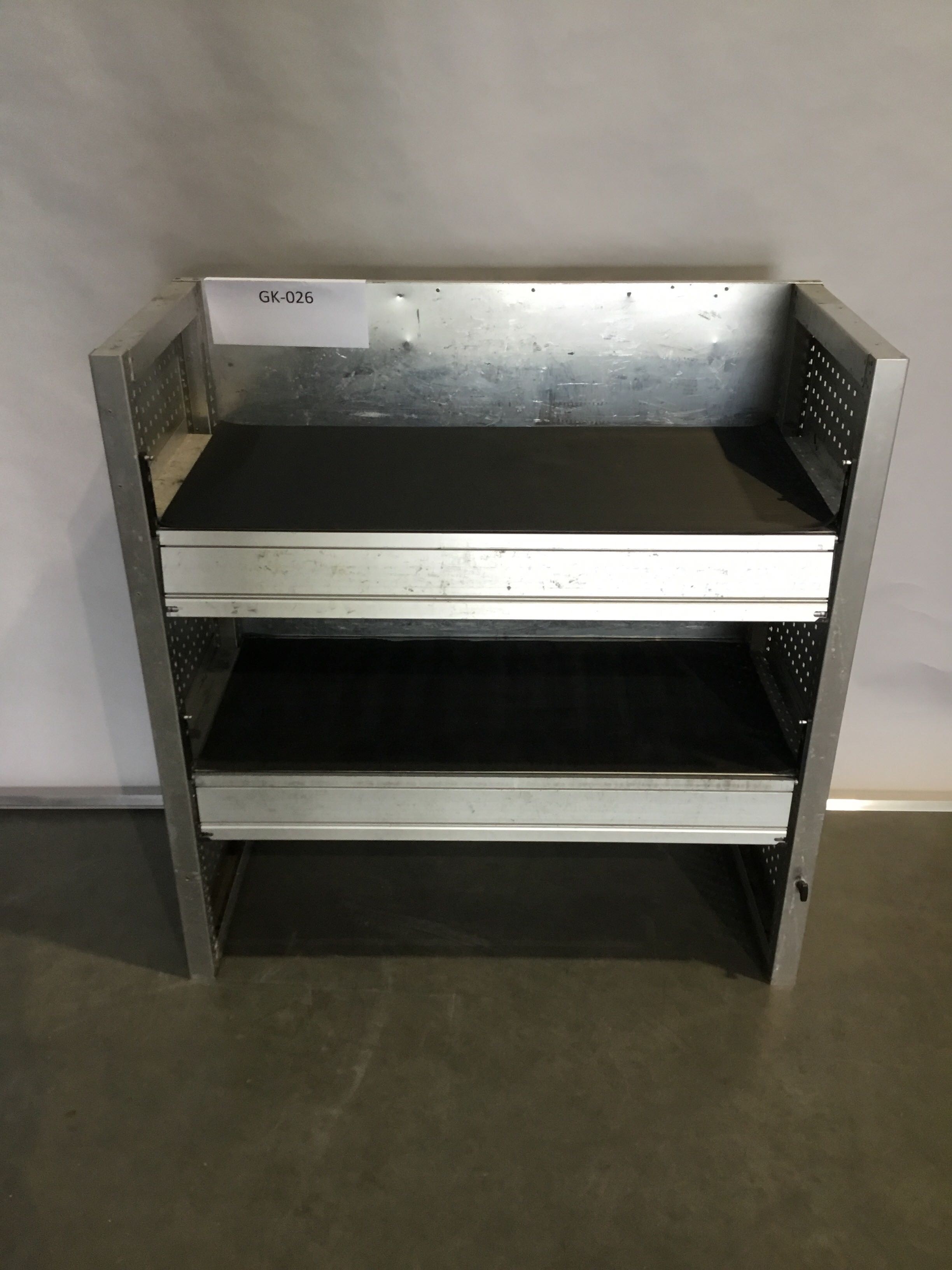 Aluminium bedrijfswagen inrichting Aluca GK-026