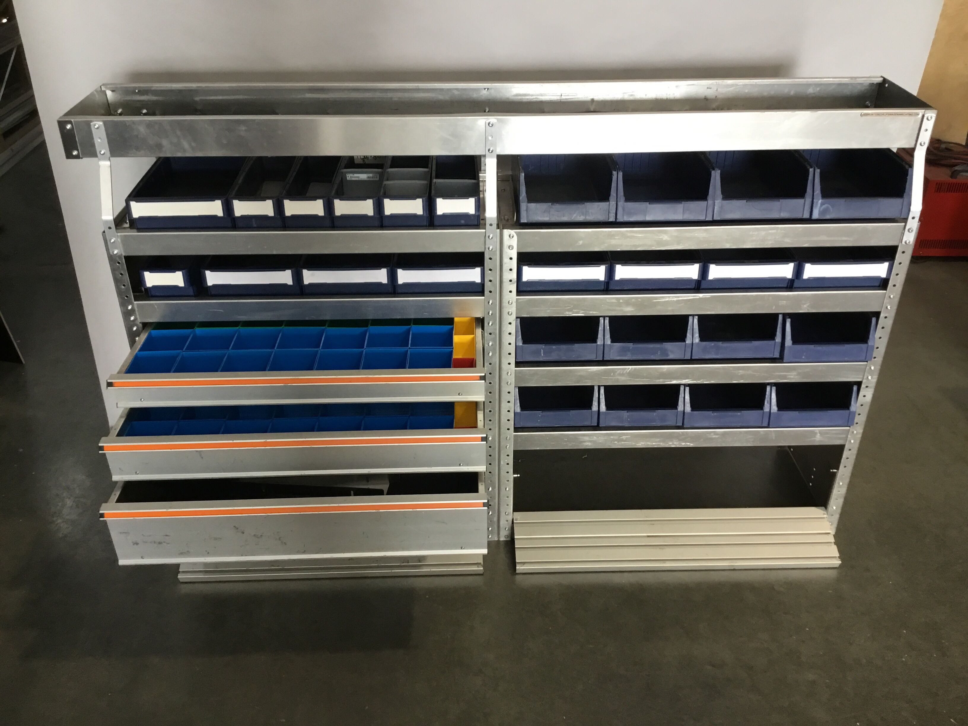 Aluminium bedrijfswagen inrichting GK-020