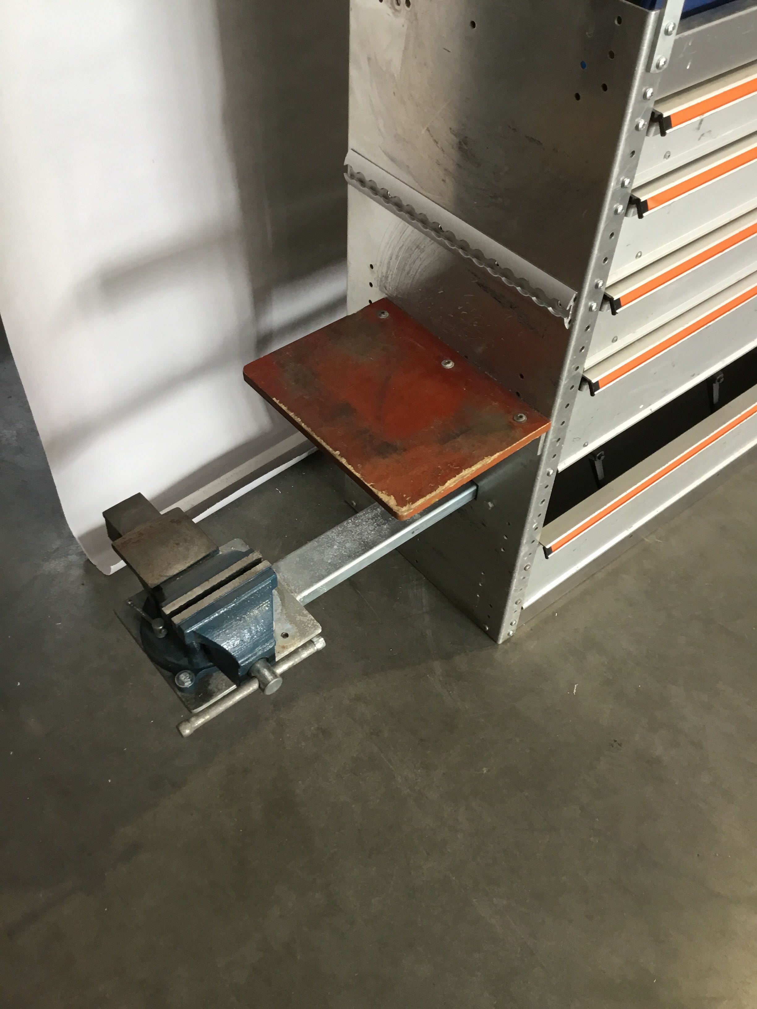Aluminium bedrijfswagen inrichting GK-019