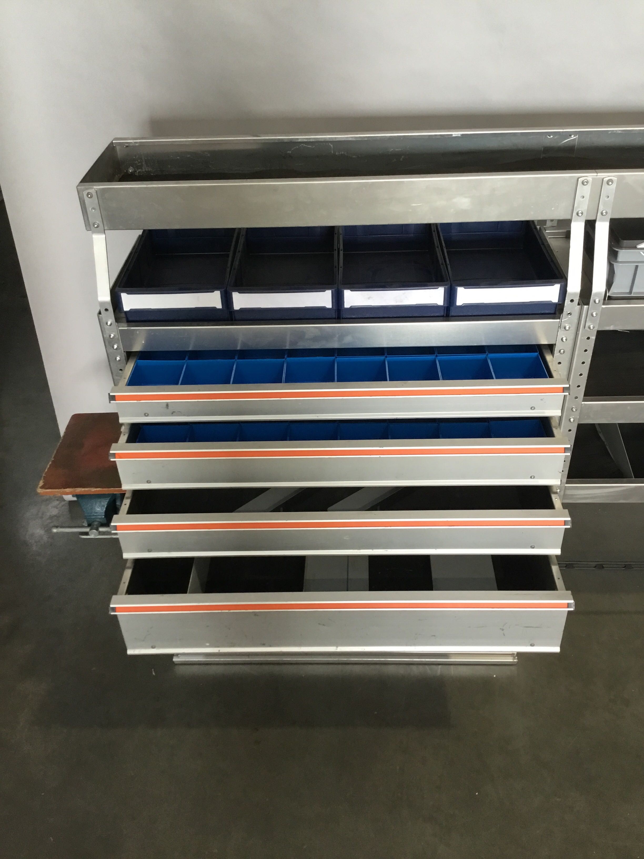 Aluminium bedrijfswagen inrichting GK-019