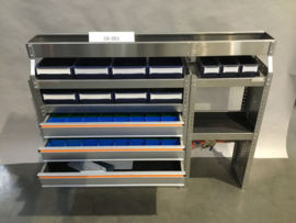 Aluminium Finnerup bedrijfswagen inrichting GK-065
