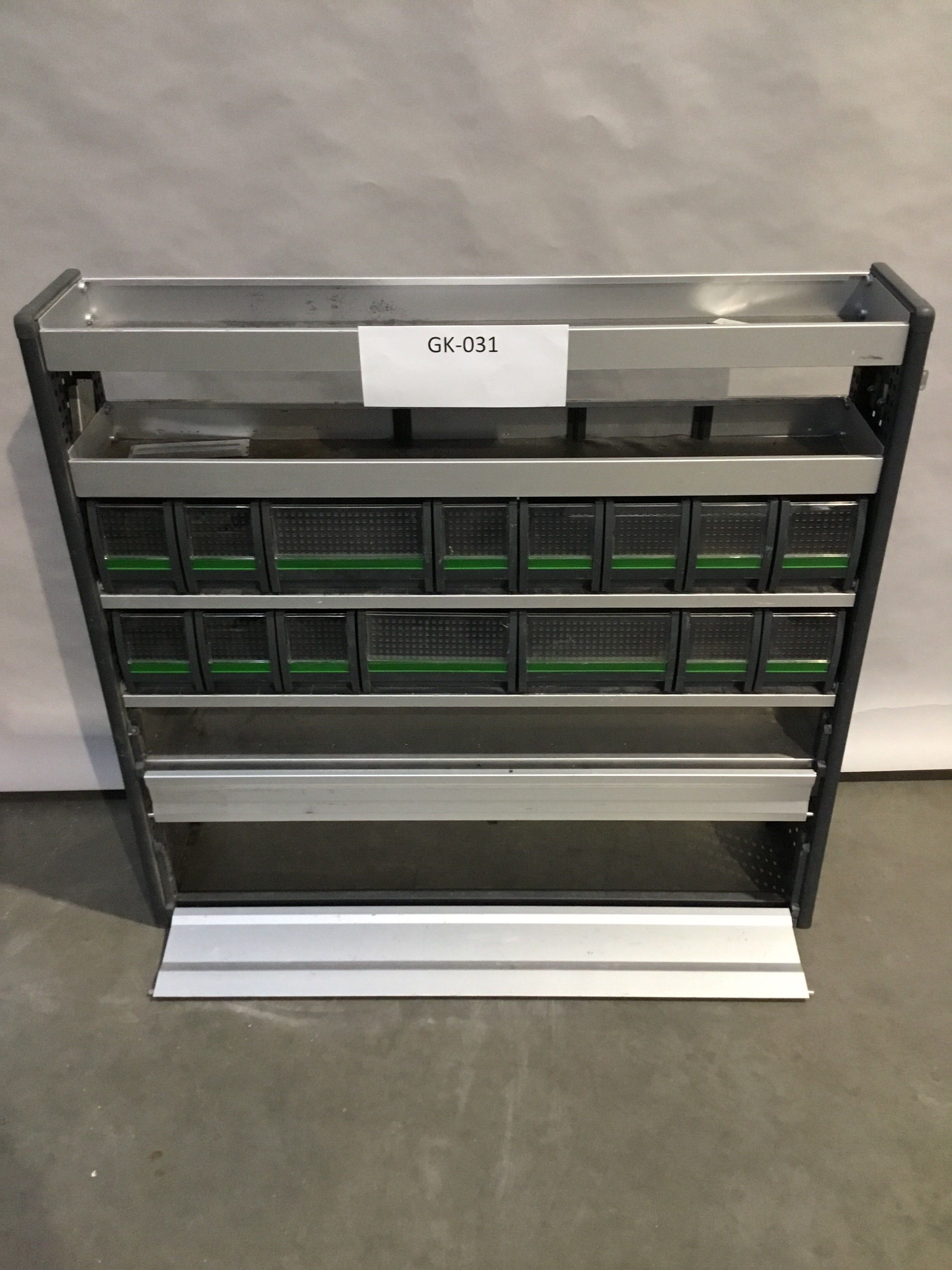 Aluminium BOTT bedrijfswagen inrichting GK-031
