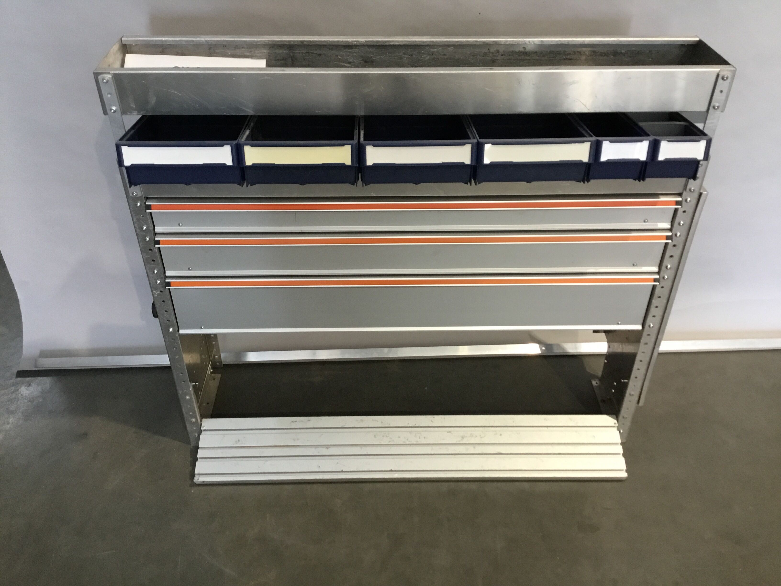 Aluminium bedrijfswagen inrichting GK-033