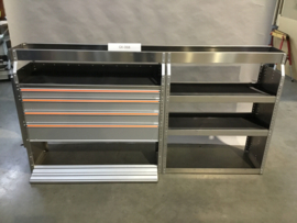 Aluminium Finnerup bedrijfswagen inrichting GK-068