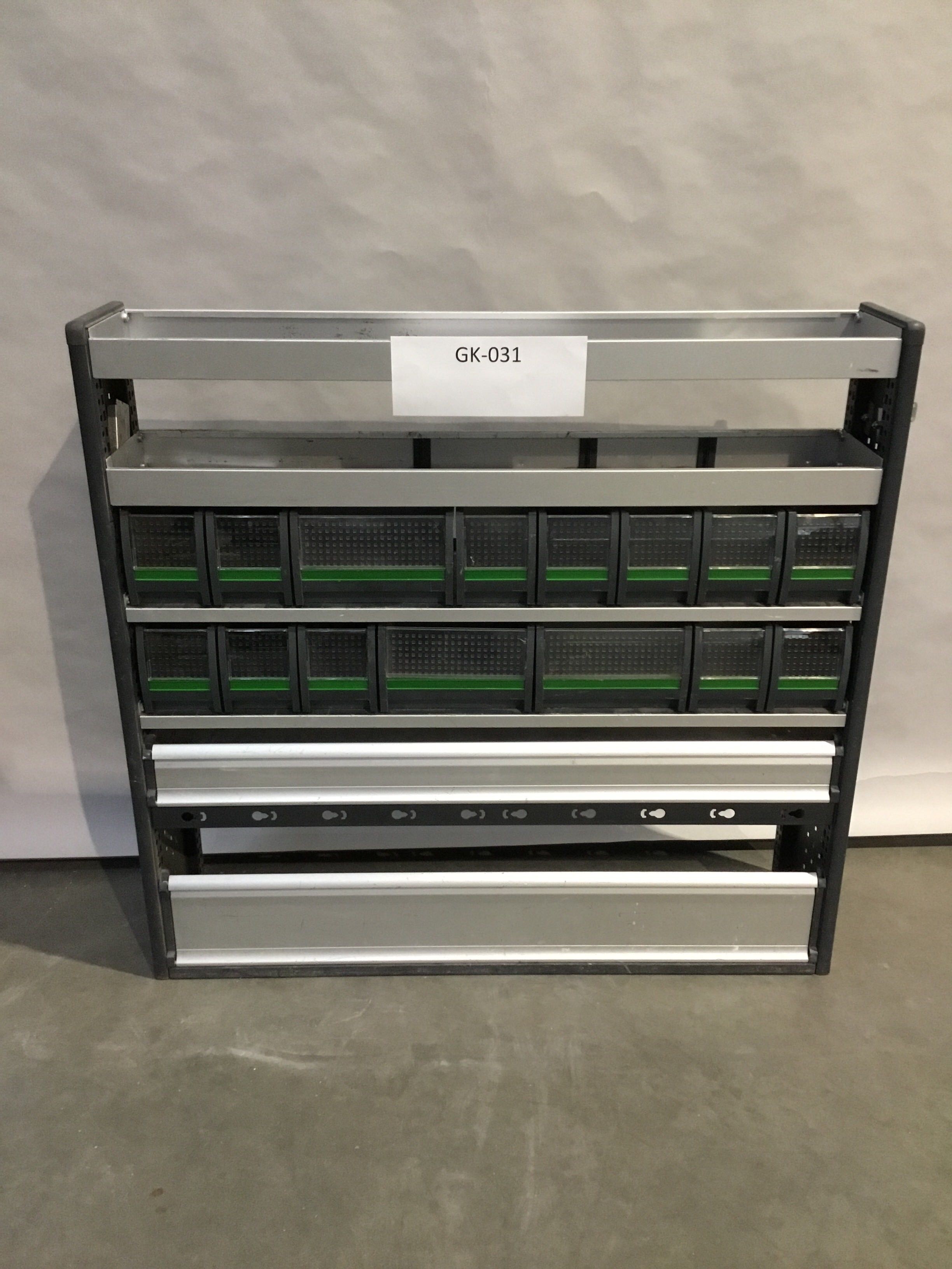 Aluminium BOTT bedrijfswagen inrichting GK-031