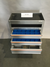 Aluminium Finnerup bedrijfswagen inrichting GK-062