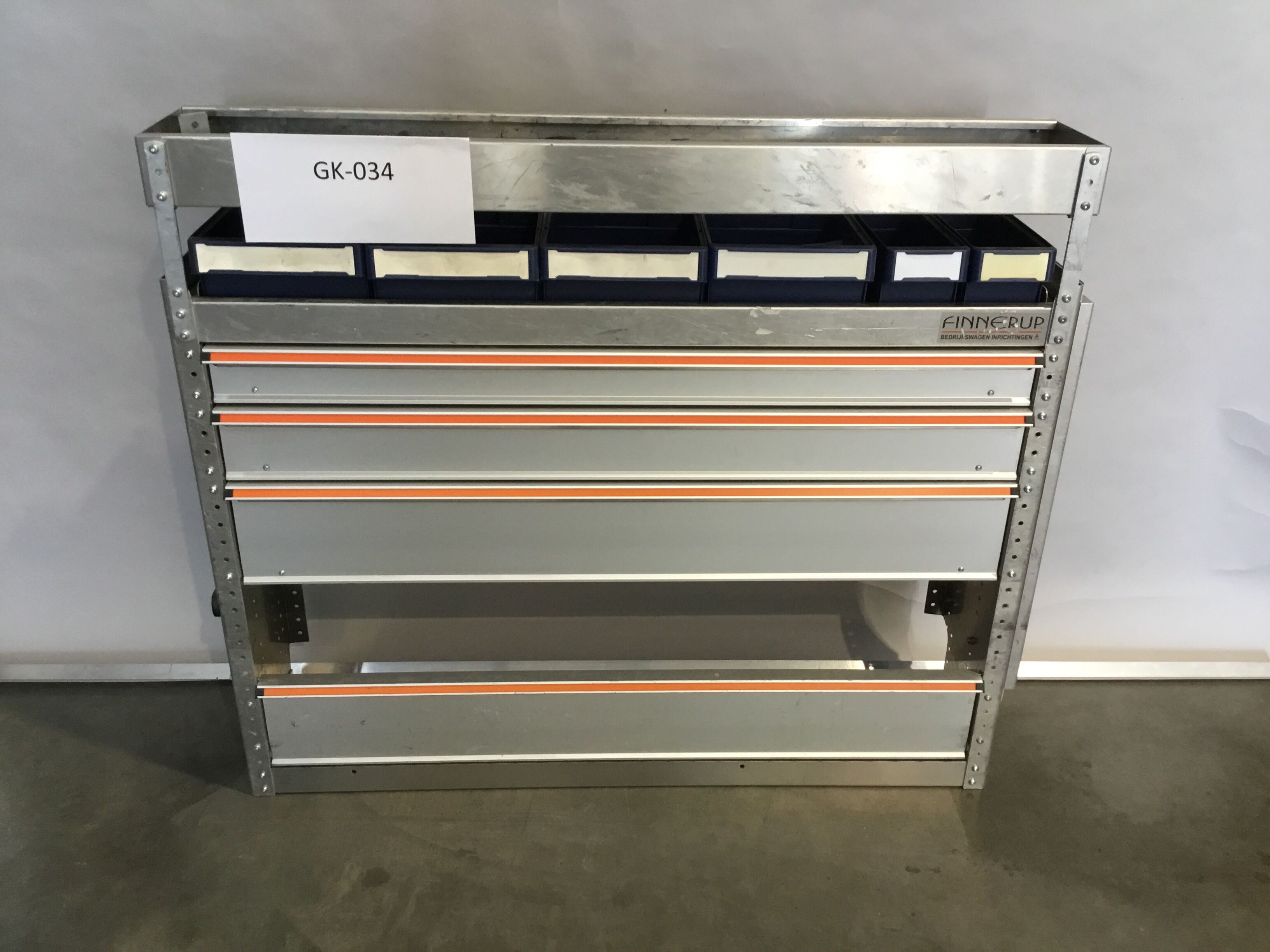 Aluminium bedrijfswagen inrichting GK-034