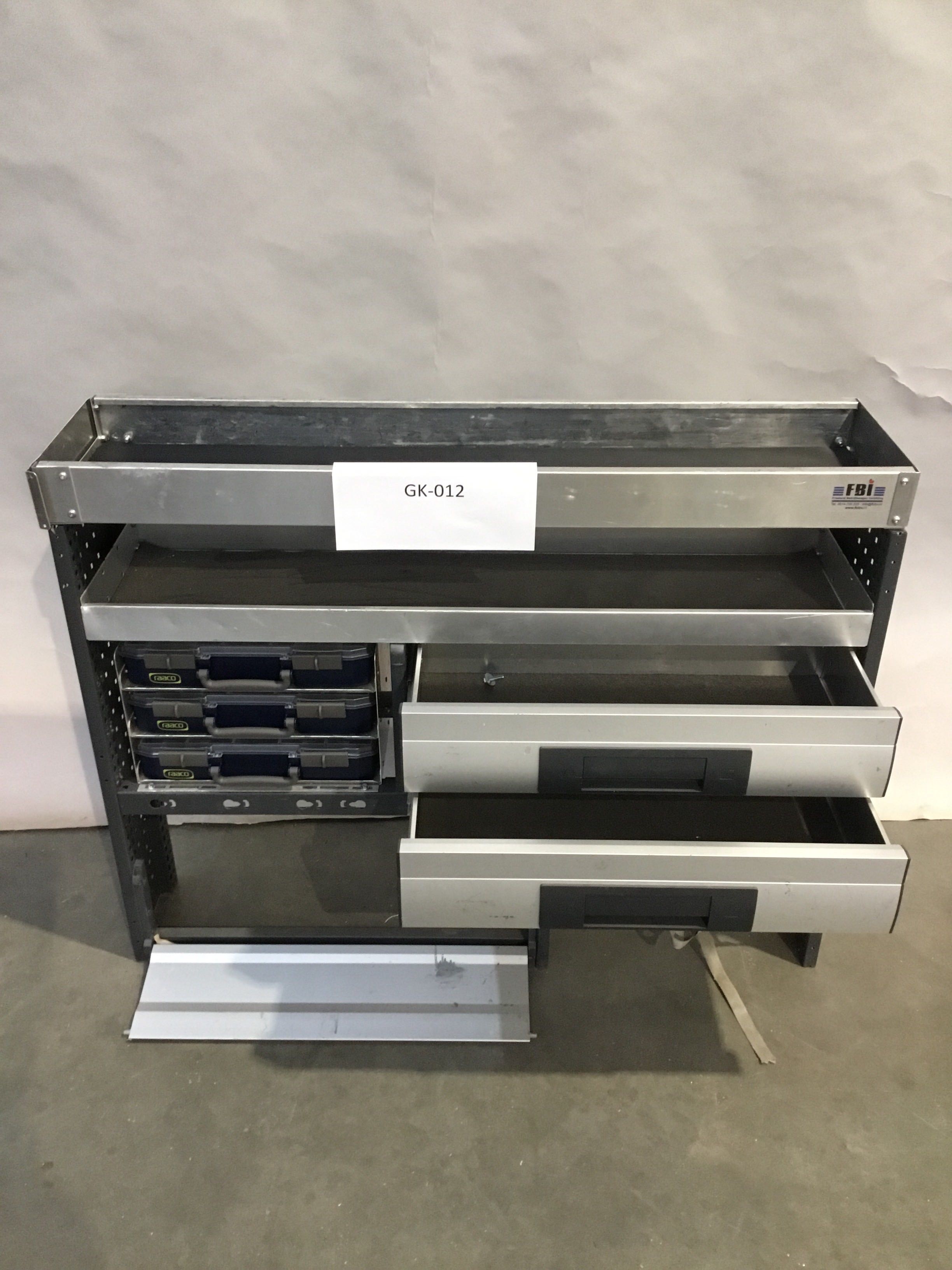 Aluminium bedrijfswagen inrichting GK-012