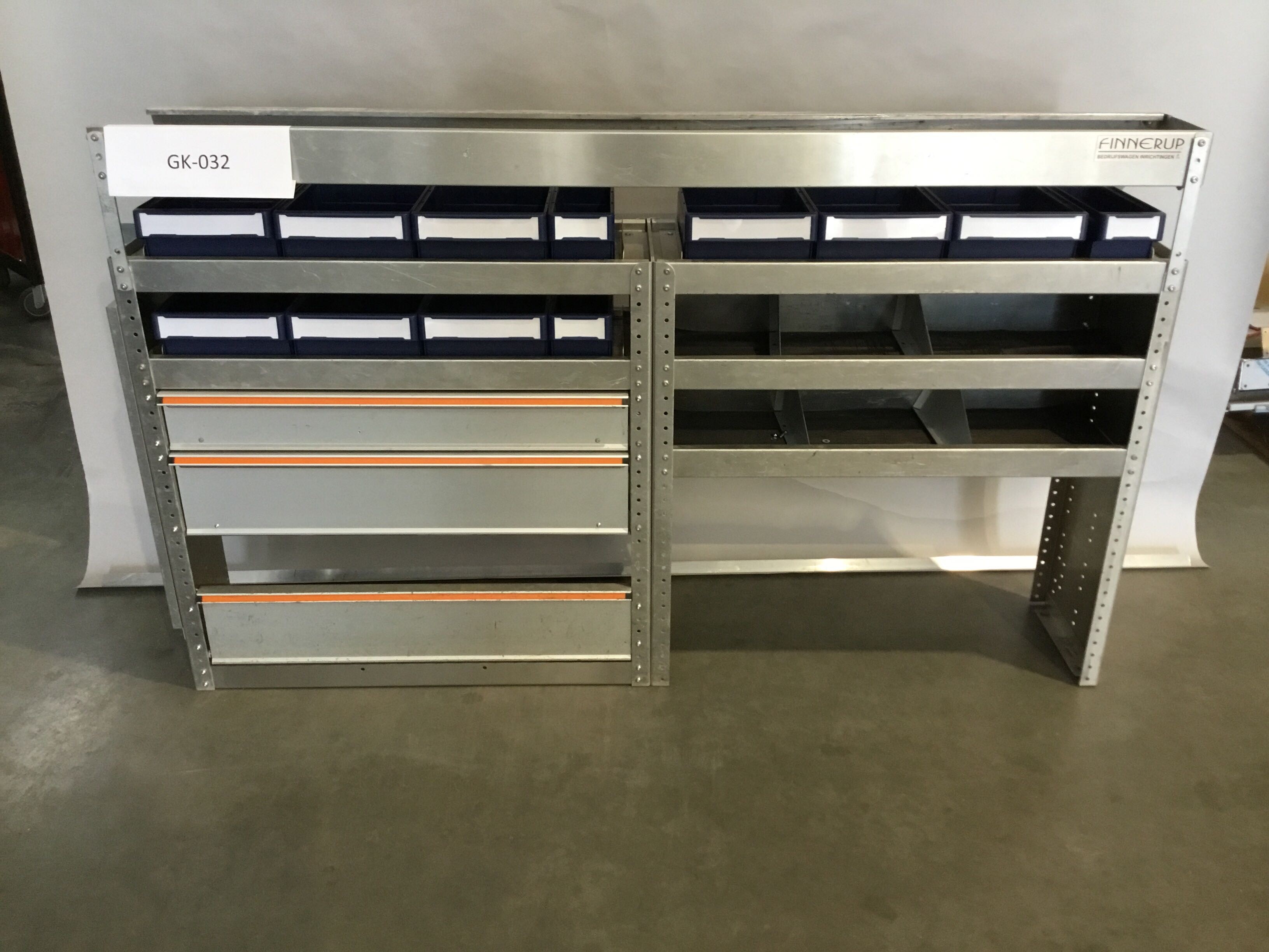 Aluminium bedrijfswagen inrichting GK-032
