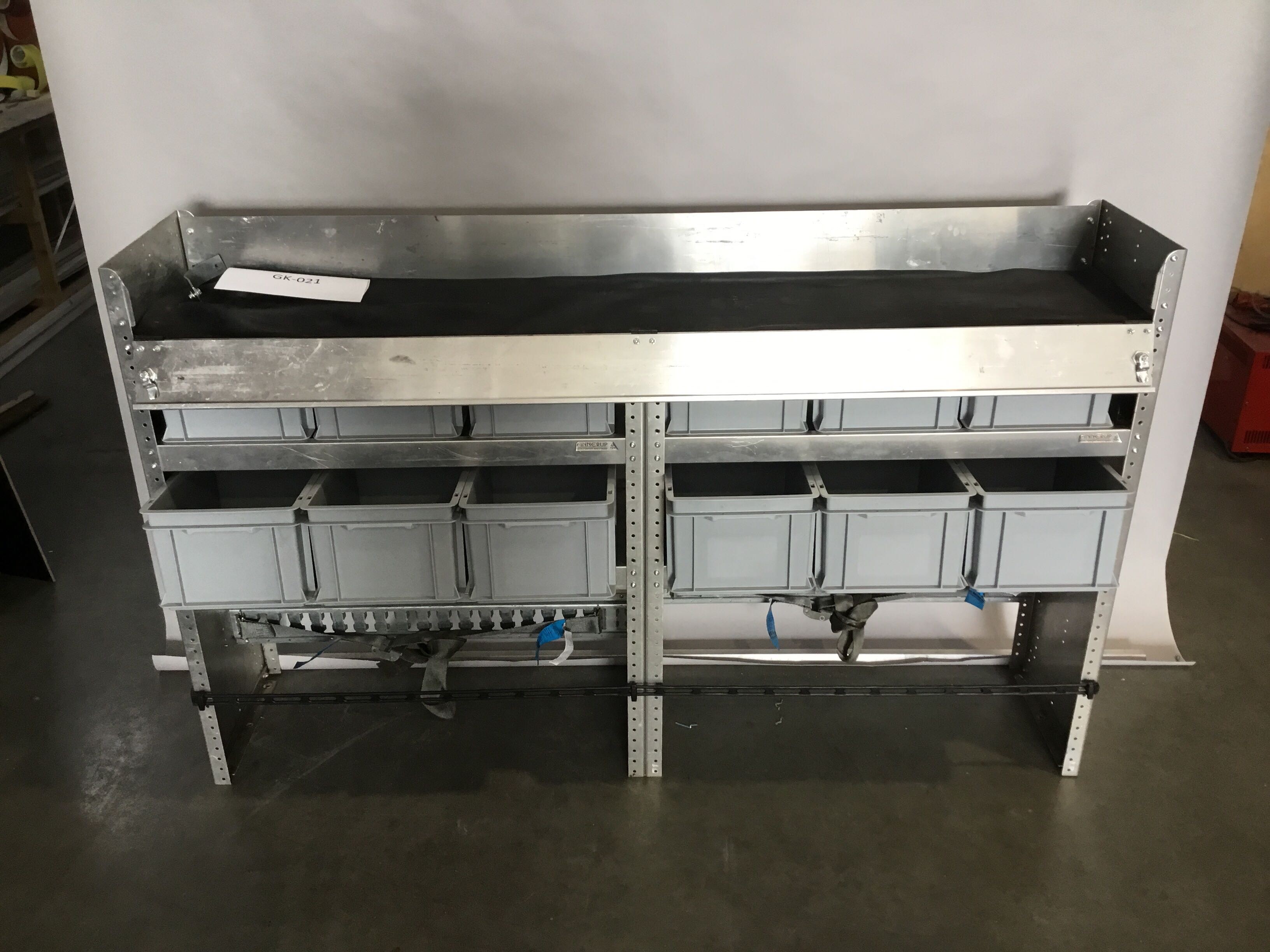 Aluminium bedrijfswagen inrichting GK-021