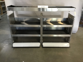 Aluminium TOM-LOCK bedrijfswagen inrichting GK-074