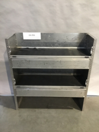 Aluminium Finnerup bedrijfswagen inrichting GK-056