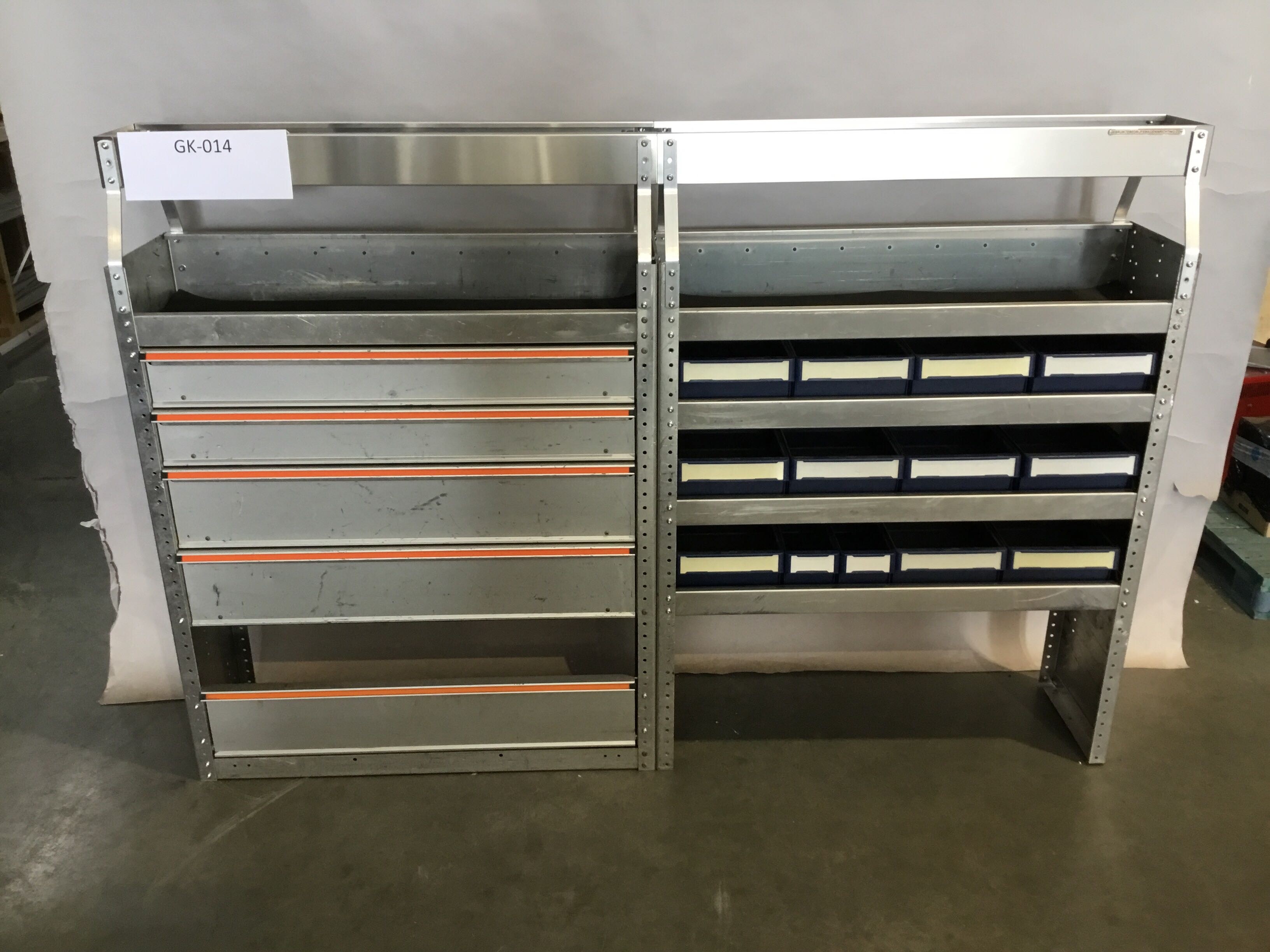 Aluminium bedrijfswagen inrichting GK-014
