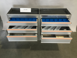 Aluminium Finnerup bedrijfswagen inrichting GK-063